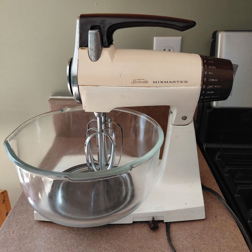 Vintage Sunbeam Mixmaster Stand Mixer 12 Speed TESTED